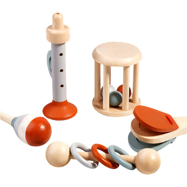 MelodyMates | Descubrimientos musicales - Set de instrumentos musicales educativos para bebés y niños pequeños